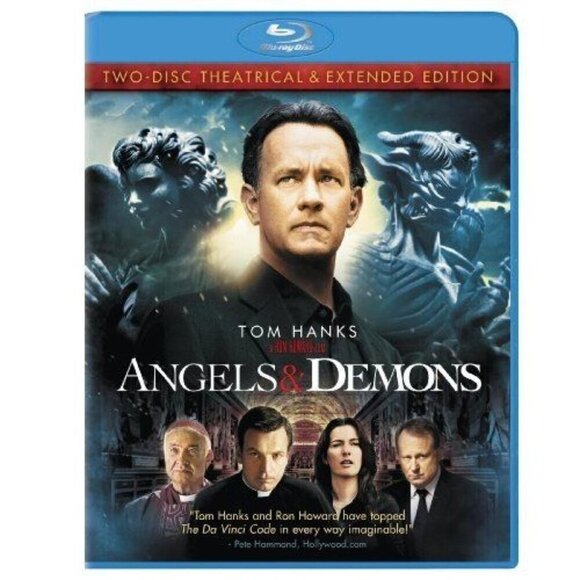 Angles Demons Tom Hanks Extended Edition Blue Ray 2 disks Sony Pictures - Picture 2 of 2